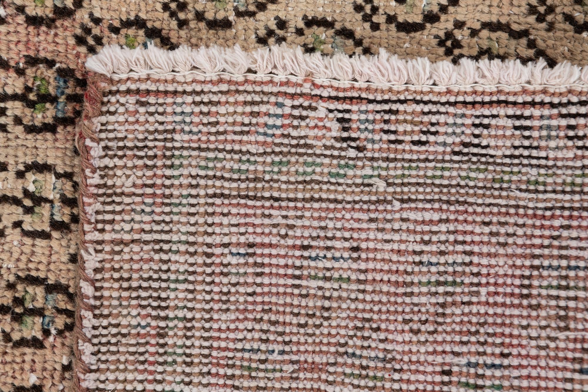 2' 4 x 9' 3 Hand Knotted Ultra Vintage Persian Wool Runner Rug