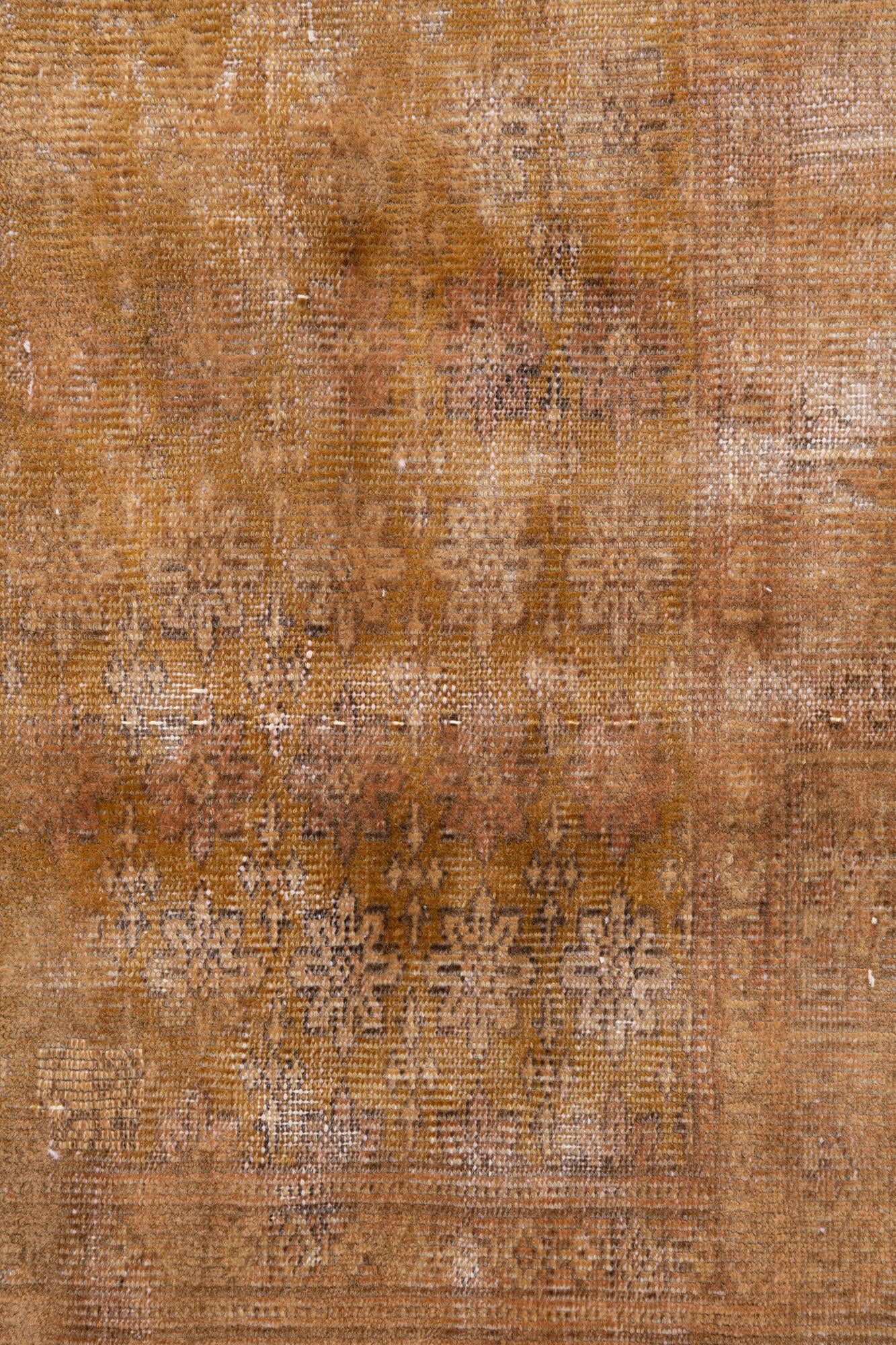 2' 6 x 8' 6 Hand Knotted Ultra Vintage Persian Wool Runner Rug