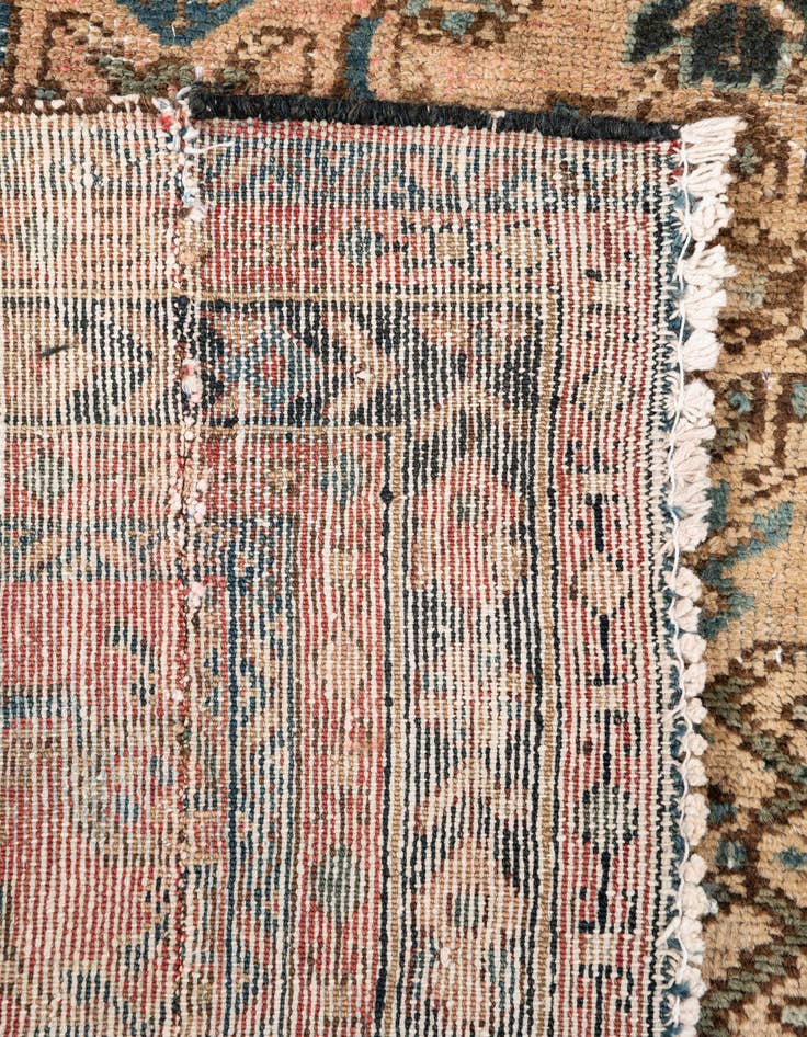 Detail image of 3' 4 x 15' 1  Hand Knotted Ultra Vintage Persian Wool Runner Rug