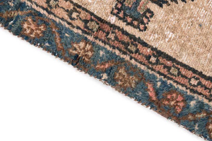 2' 10 x 5' 9 Hand Knotted Ultra Vintage Persian Wool Runner Rug