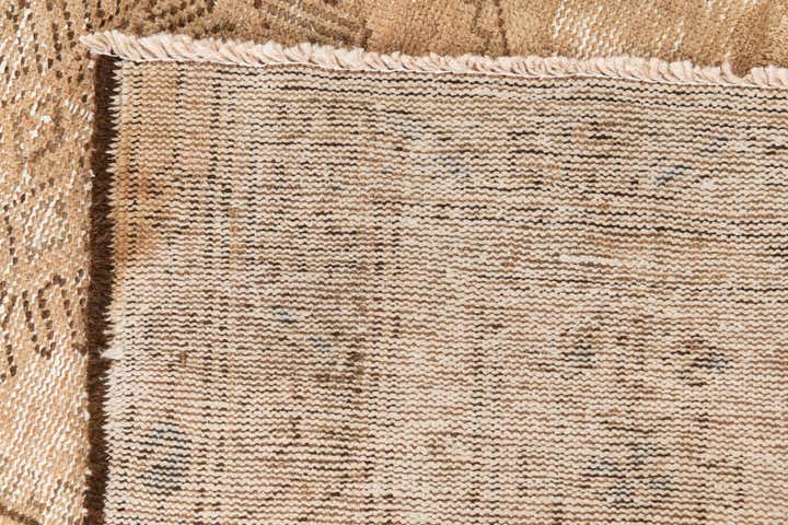 3' 4 x 9' 1 Hand Knotted Ultra Vintage Persian Wool Runner Rug