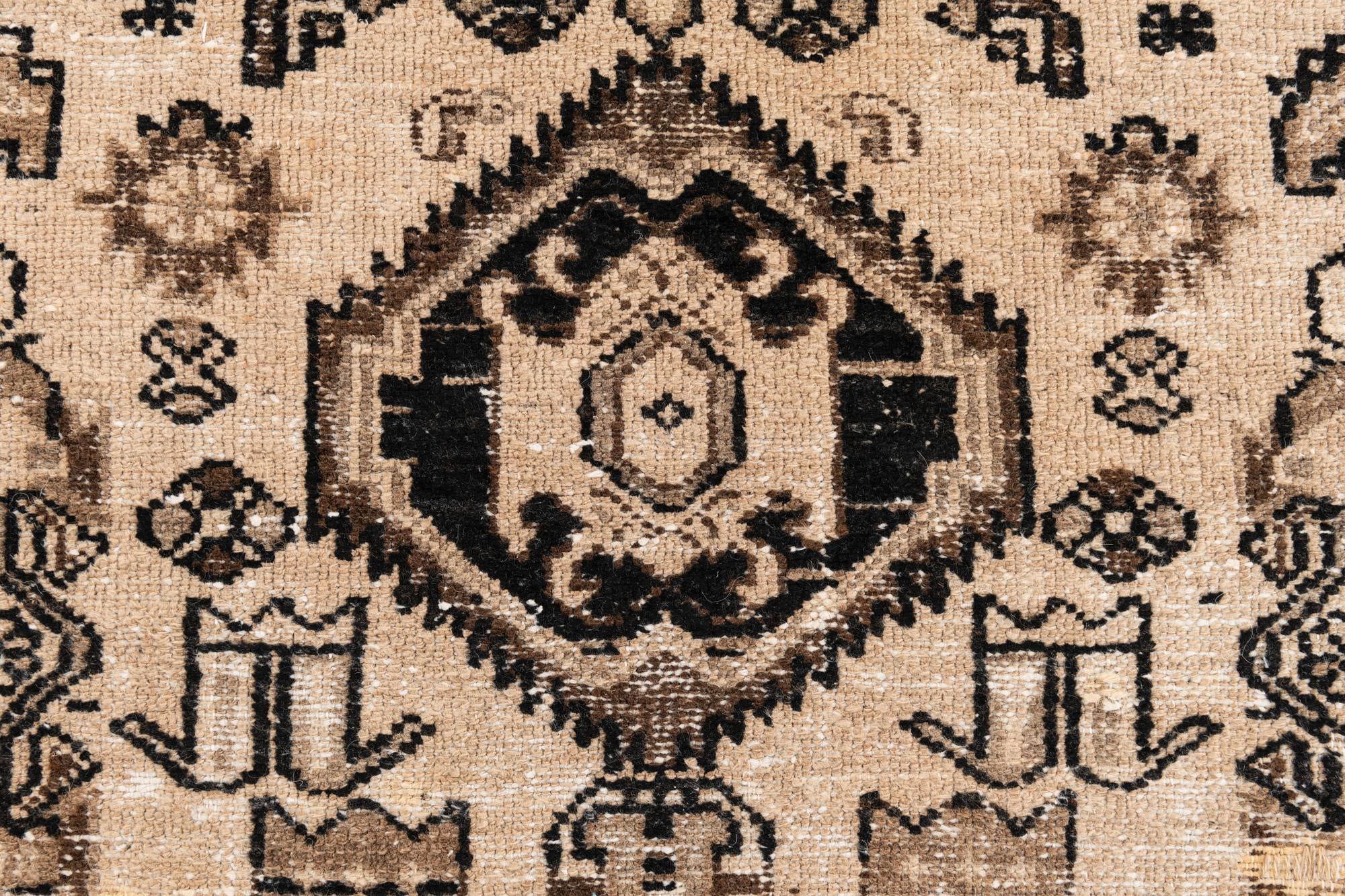105cm x 285cm anudado a mano Ultra Vintage Alfombra Persa Lana Pasillera