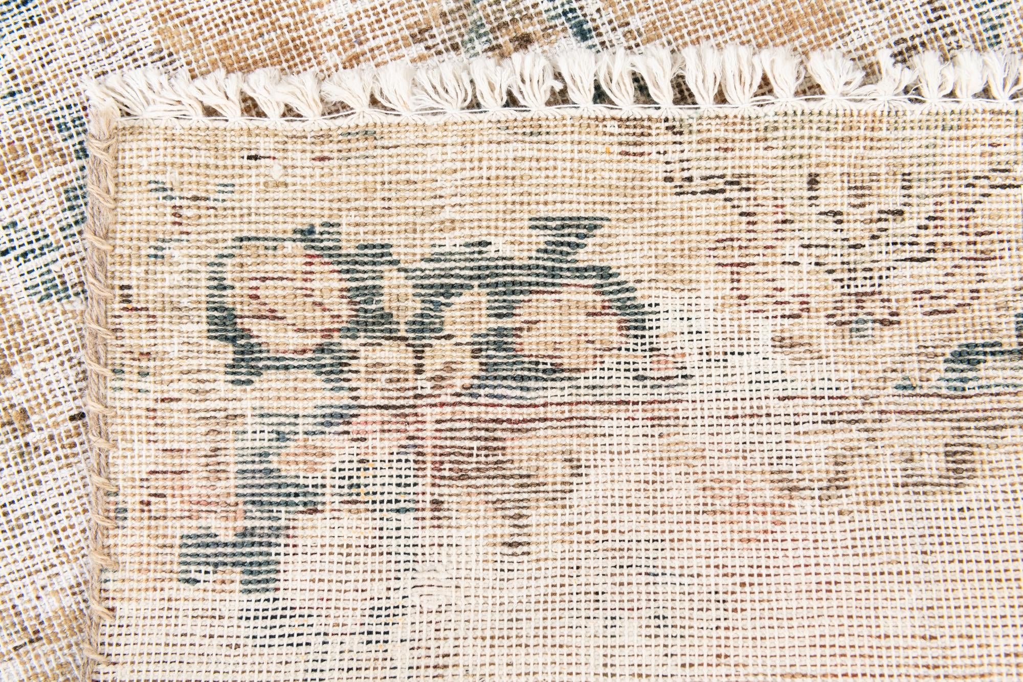 1' 8 x 3' 8 Hand Knotted Ultra Vintage Persian Wool Runner Rug