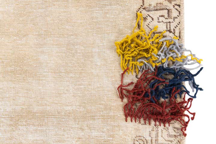 2' 7 x 15' 2 Hand Knotted Ultra Vintage Persian Wool Runner Rug