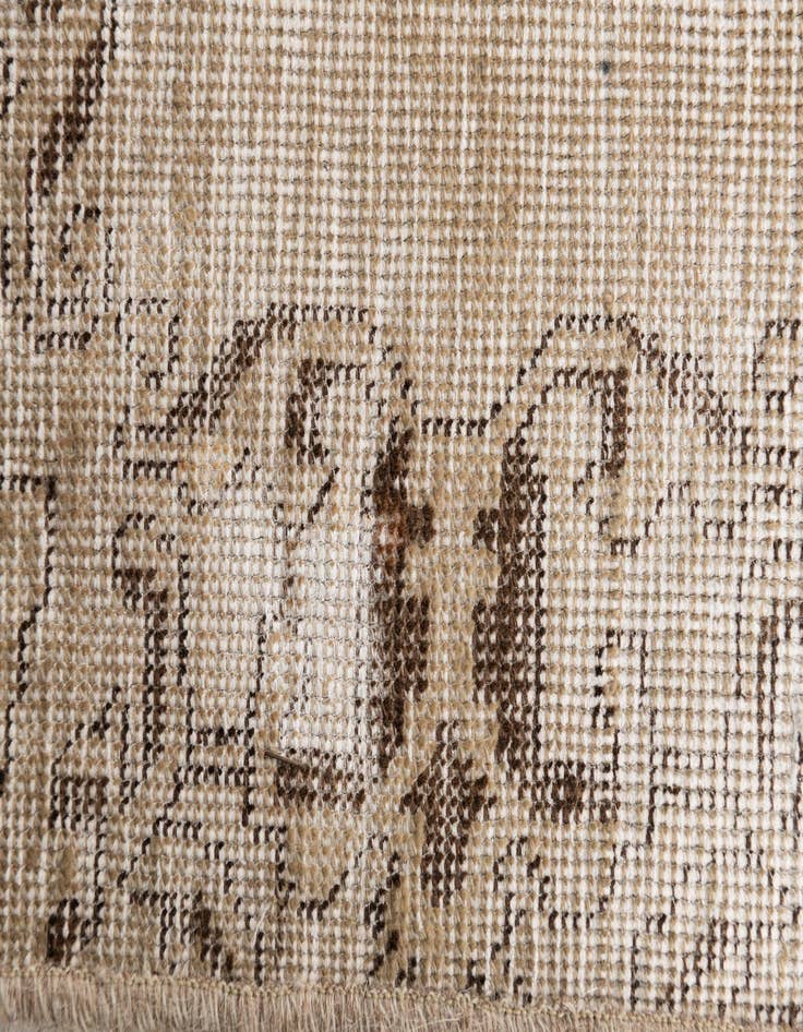 Detail image of 2' 7 x 15' 2  Hand Knotted Ultra Vintage Persian Wool Runner Rug