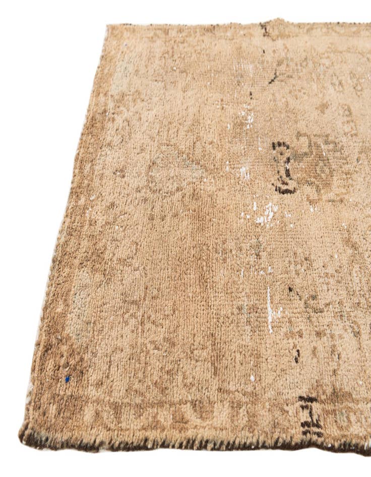 Detail image of 2' 5 x 9' 2  Hand Knotted Ultra Vintage Persian Wool Runner Rug