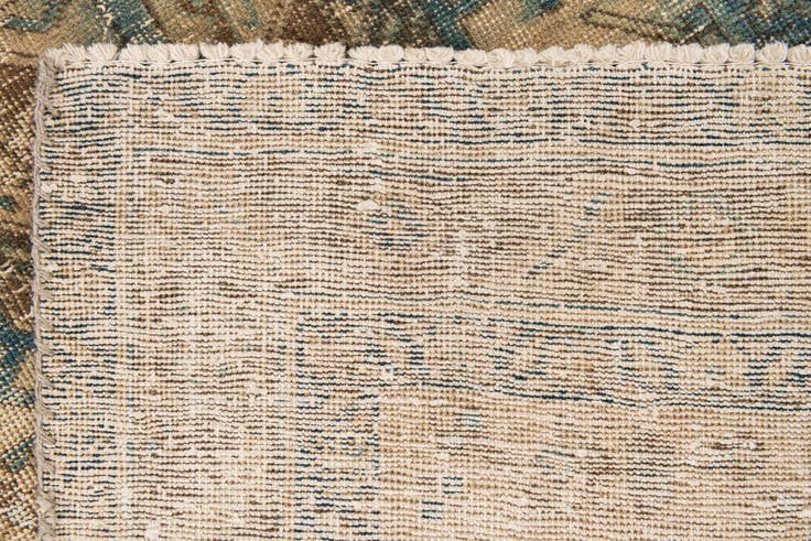 Detail image of 3' 3 x 12' 10 Hand Knotted Ultra Vintage Persian Wool Runner Rug
