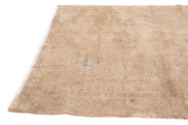 Detail image of 3' 1 x 12' 7 Hand Knotted Ultra Vintage Persian Wool Runner Rug