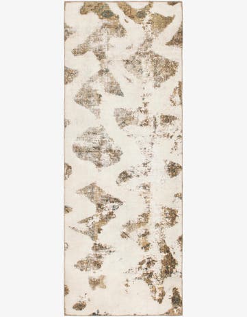 3' 2 x 8' 10 Hand Knotted Ultra Vintage Persian Wool Runner Rug