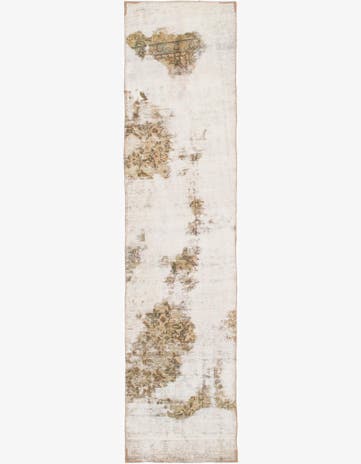 2' 6 x 10' 2 Hand Knotted Ultra Vintage Persian Wool Runner Rug