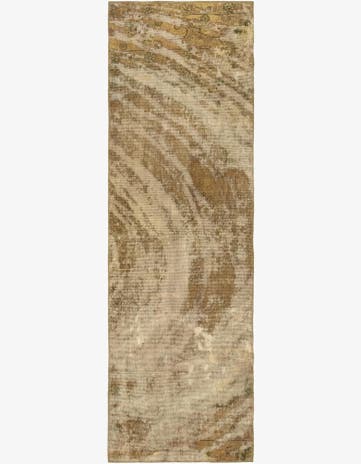 2' 7 x 8' 10 Hand Knotted Ultra Vintage Persian Wool Runner Rug