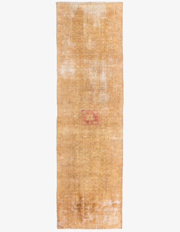 2' 6 x 8' 6 Hand Knotted Ultra Vintage Persian Wool Runner Rug