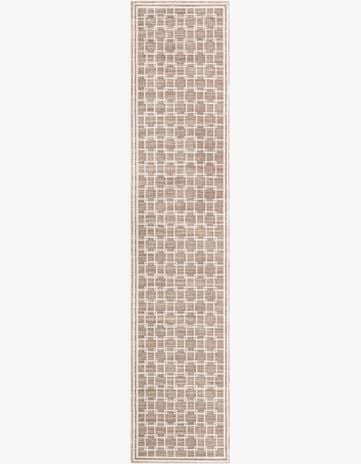 Beige Metropolitan Uptown Runner Rug