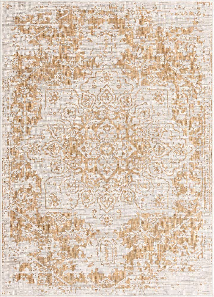 1' 4 x 1' 4 Easy-Clean Jill Zarin Dubai Indoor / Outdoor Sample Rug