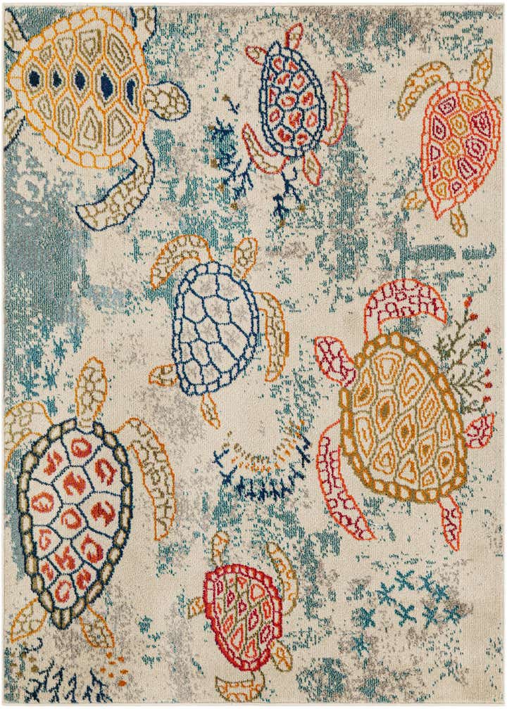5' 3 x 5' 3 Washable Amalfi Square Rug
