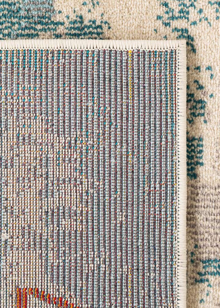4' 1 x 4' 1 Washable Amalfi Square Rug