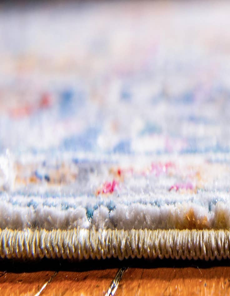 Detail image of 8' x 8' Aqua Square Rug