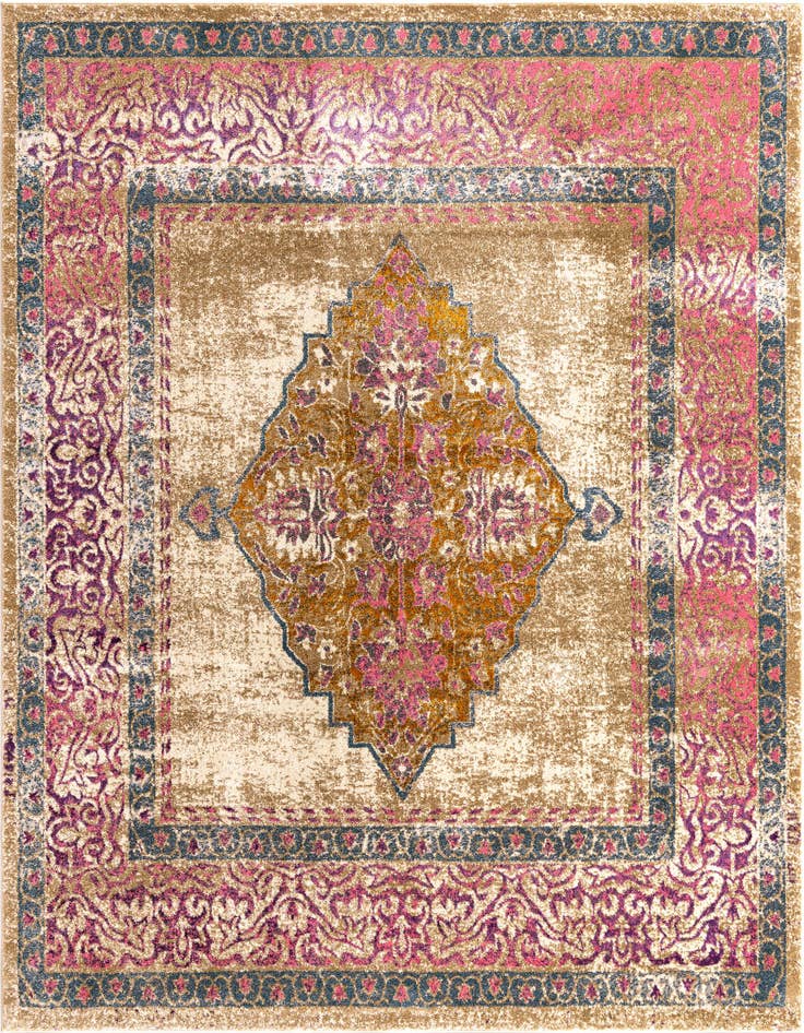 Detail image of 8' x 8' Aria Square Rug