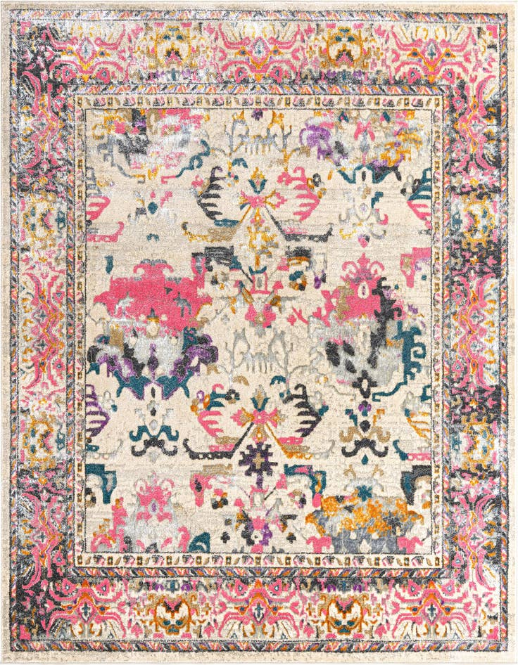 Detail image of 8' x 8' Aria Square Rug