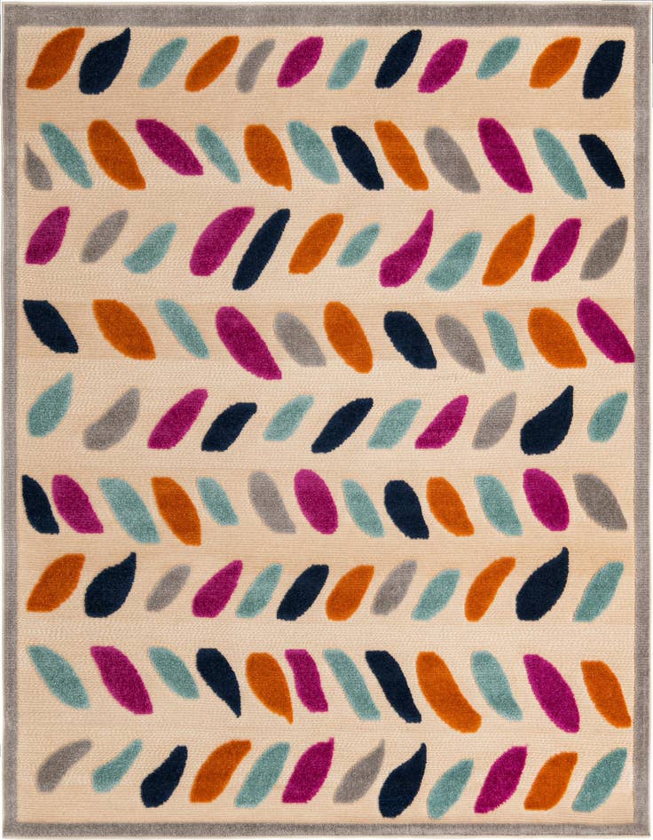Detail image of 7' 10 x 7' 10 Easy-Clean Aruba Indoor / Outdoor Square Rug