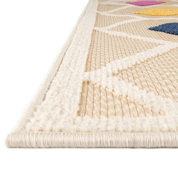 5' 3 x 5' 3 Easy-Clean Aruba Indoor / Outdoor Square Rug