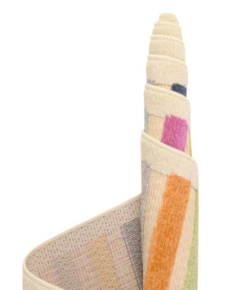 Detail image of 5' 3 x 5' 3 Easy-Clean Aruba Indoor / Outdoor Square Rug