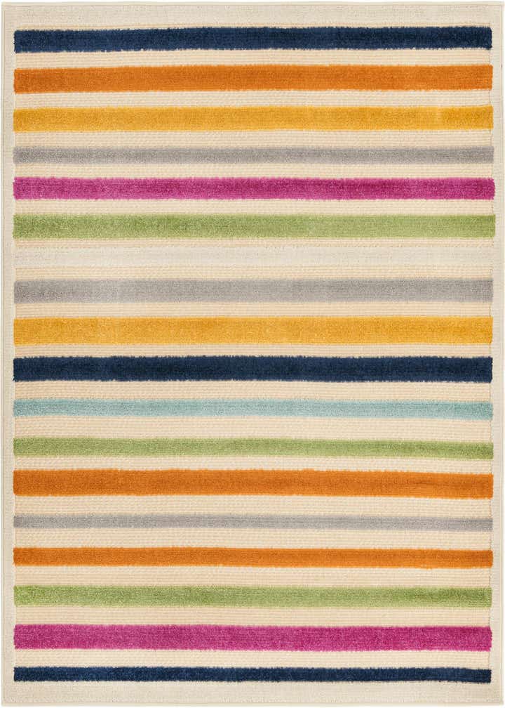 5' 3 x 5' 3 Easy-Clean Aruba Indoor / Outdoor Square Rug