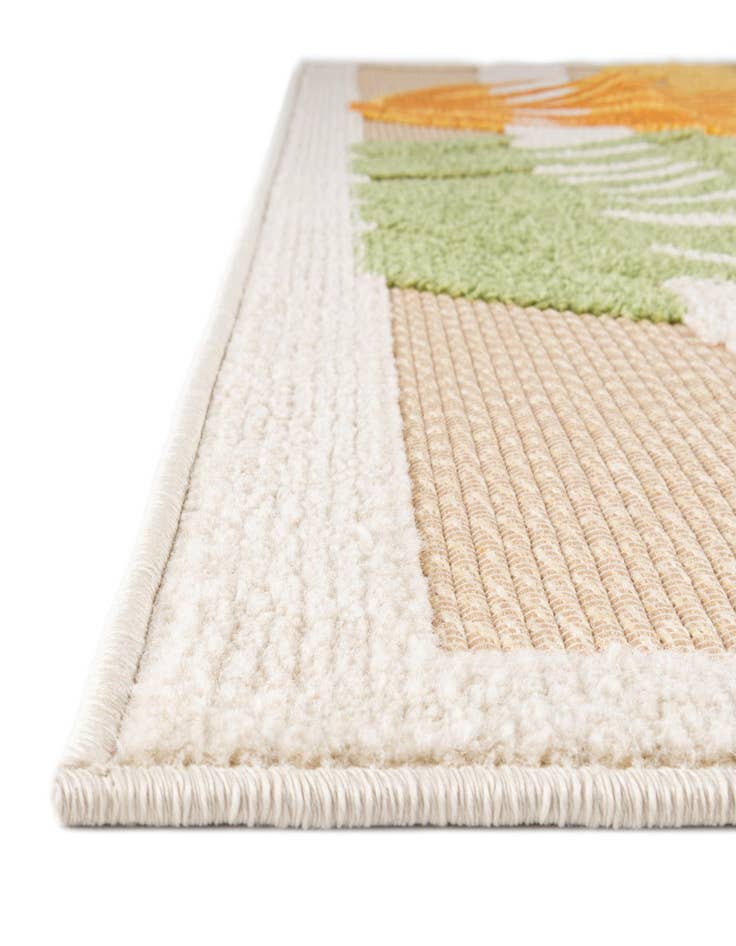 Detail image of 7' 10 x 7' 10 Easy-Clean Aruba Indoor / Outdoor Square Rug