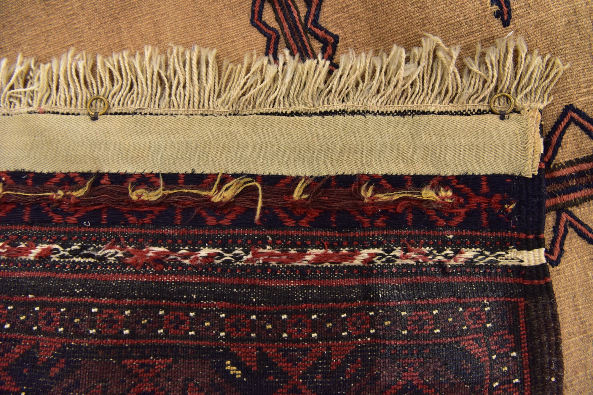 3' 3 x 3' 8 Hand Knotted Balouch Persian Wool Square Rug