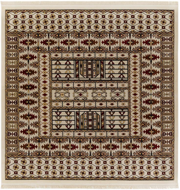 Detail image of 10' x 10' Bokhara Square Rug