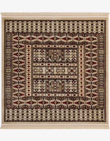 6' x 6' Bokhara Square Rug