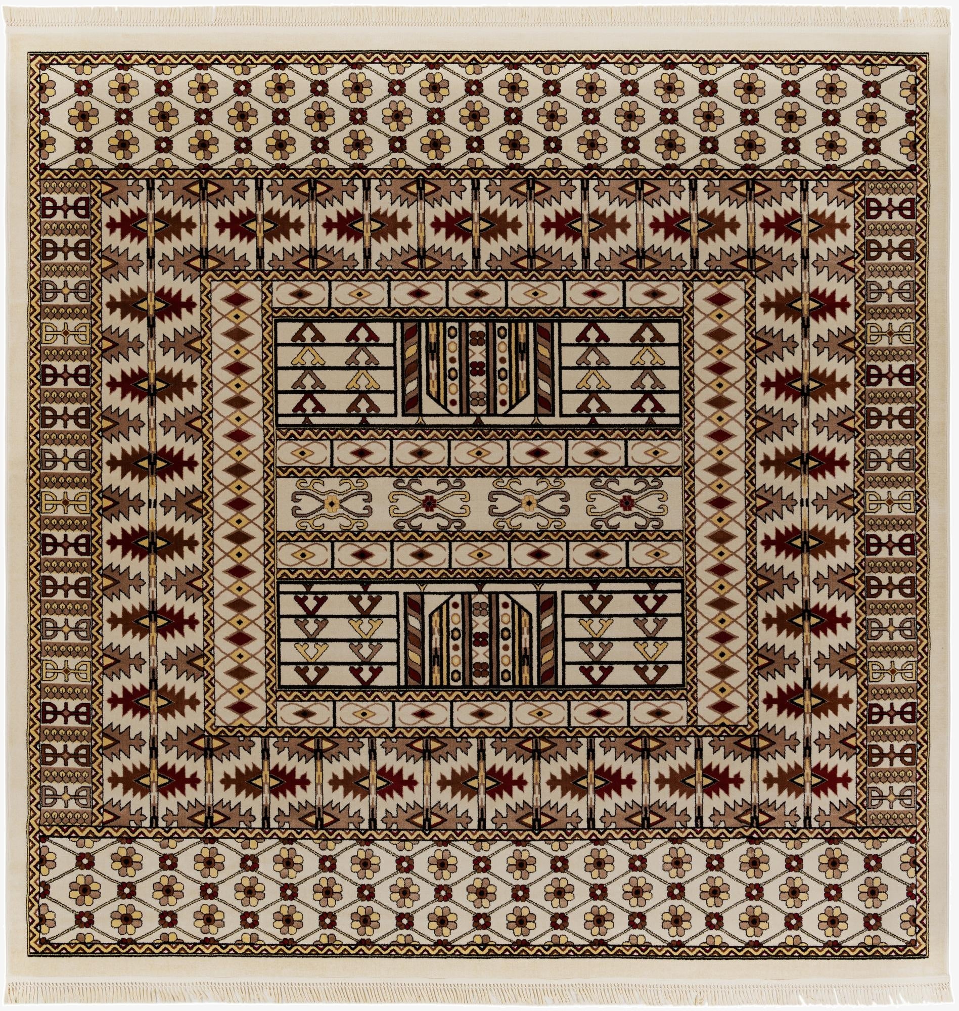 10' x 10' Bokhara Square Rug