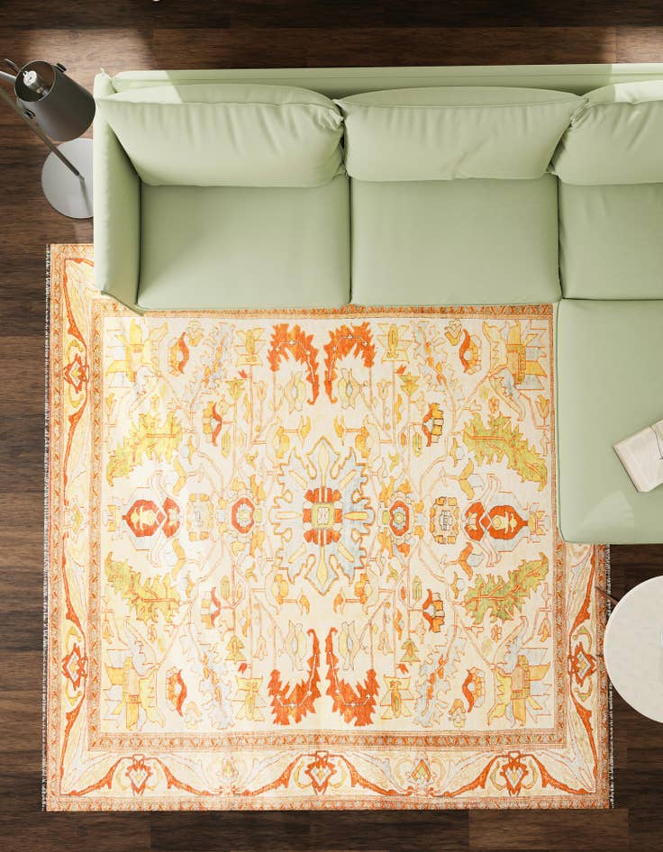 Detail image of 5' 1 x 5' 1 Boutique Square Rug