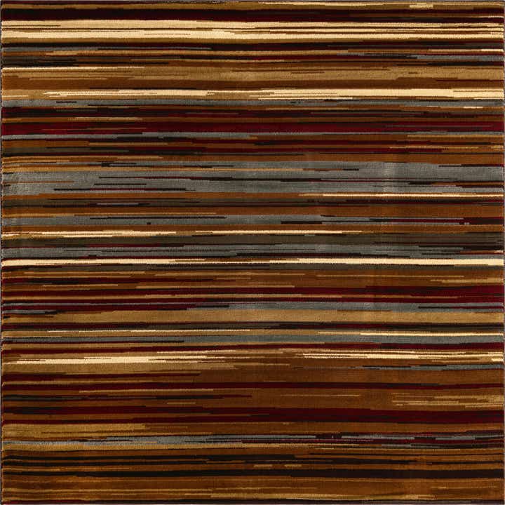 215cm x 215cm Coffee Shop Quadrat Teppich