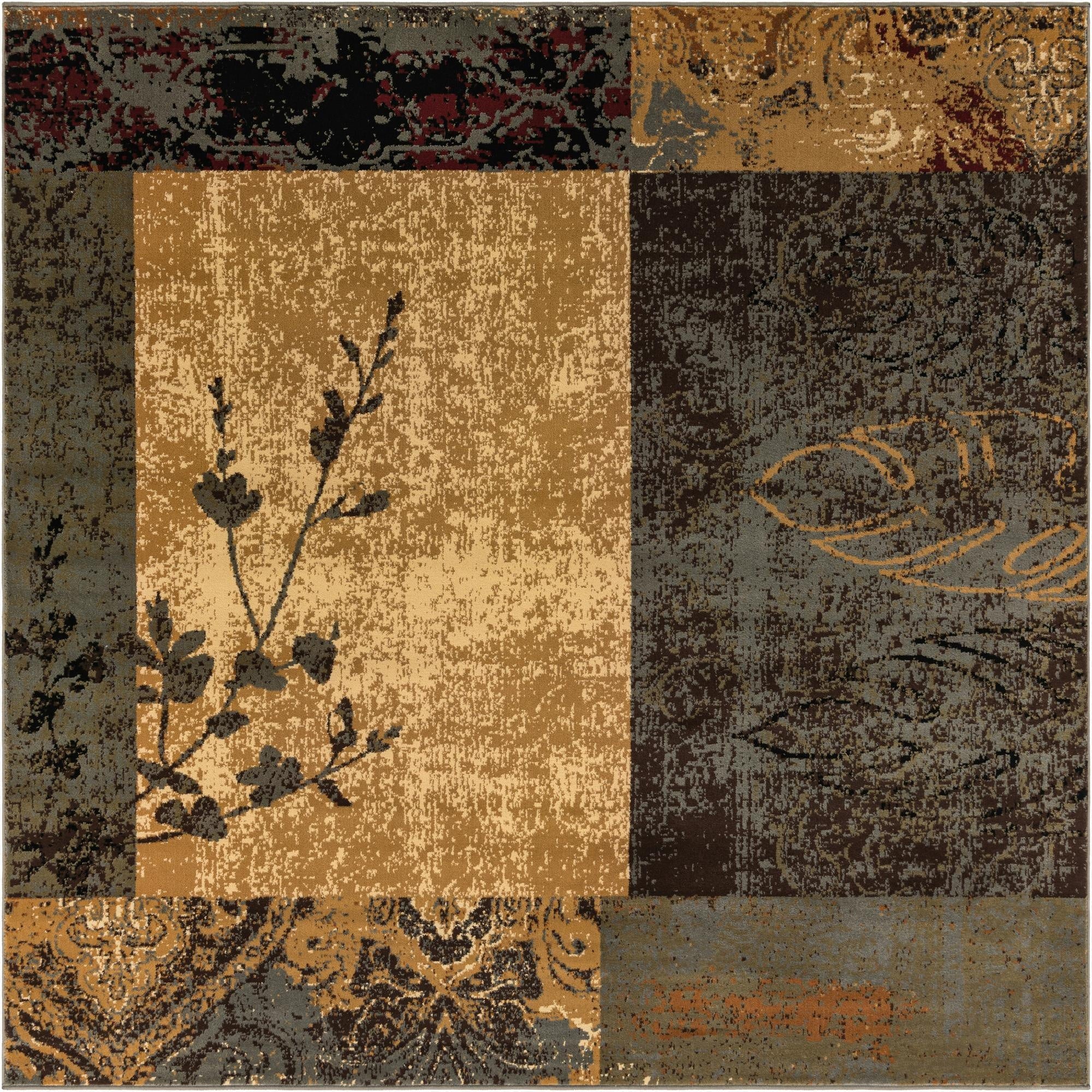 7' 10 x 7' 10 Cafe Square Rug