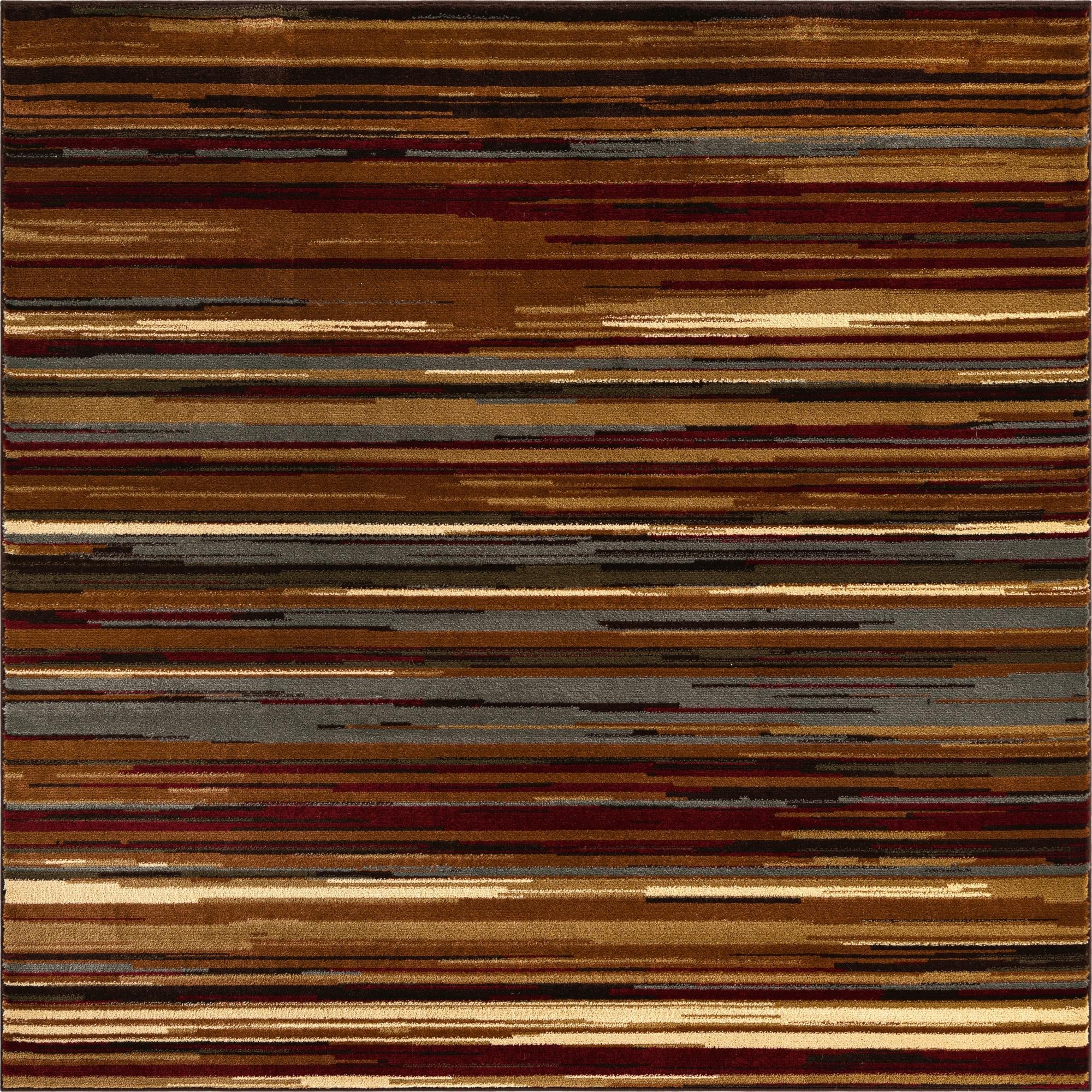 6' x 6' Coffee Shop Square Rug