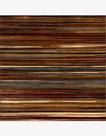 6' x 6' Coffee Shop Square Rug