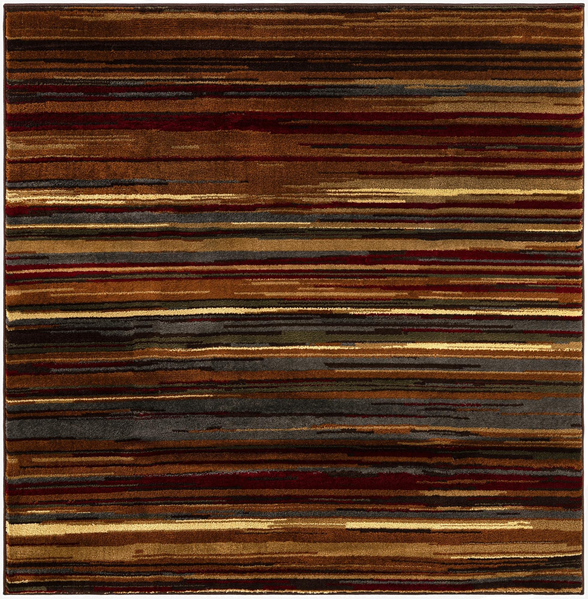 5' 3 x 5' 3 Coffee Shop Square Rug