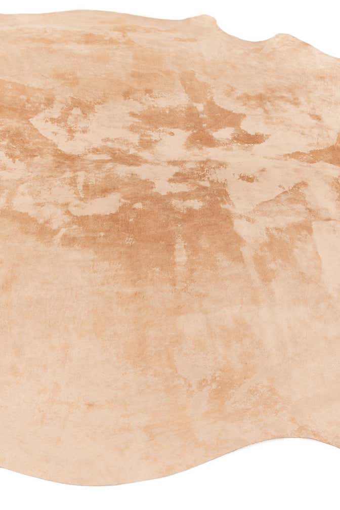 6' 2 x 6' 6 Cowhide Leather Square Rug