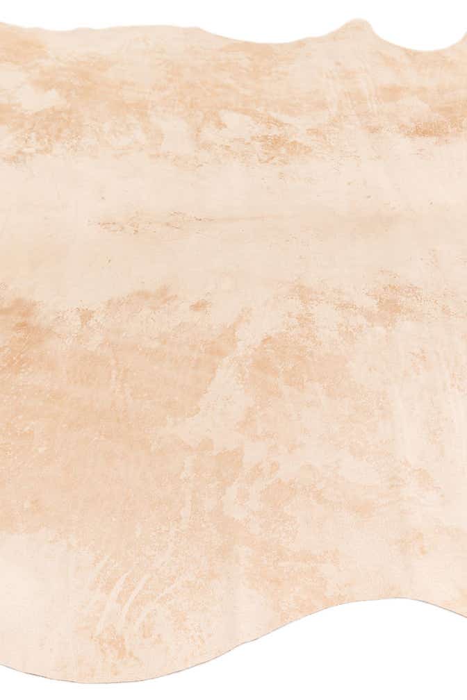 6' 4 x 6' 6 Cowhide Leather Square Rug