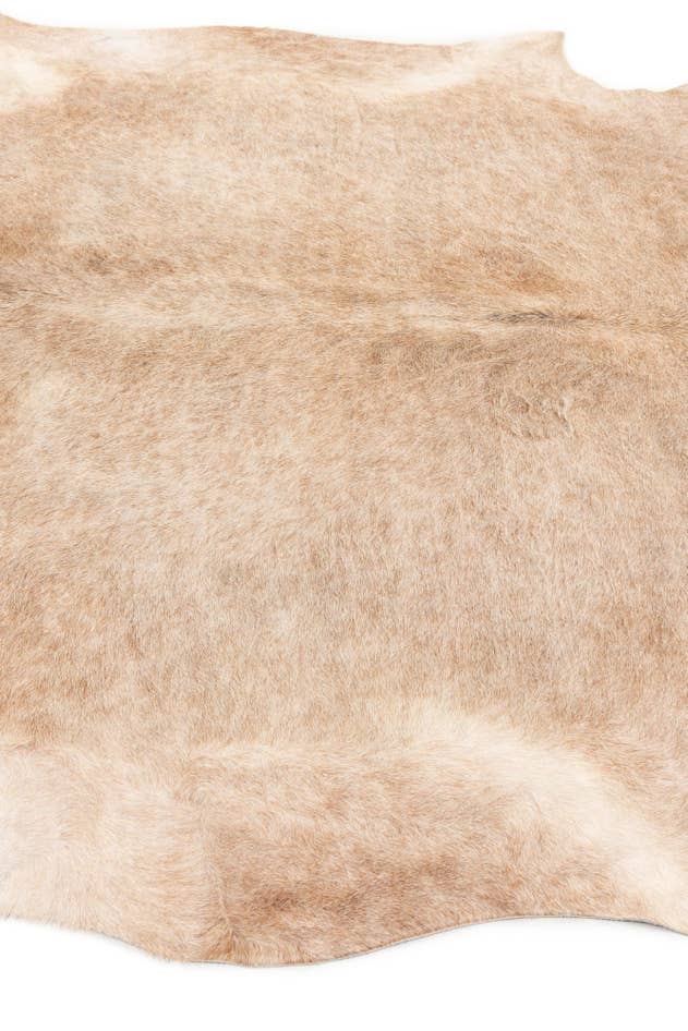 Detail image of 7' x 7' 1 Cowhide Leather Square Rug