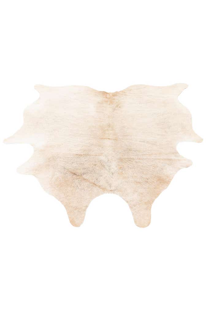 5' 10 x 6' 5 Cowhide Leather Square Rug