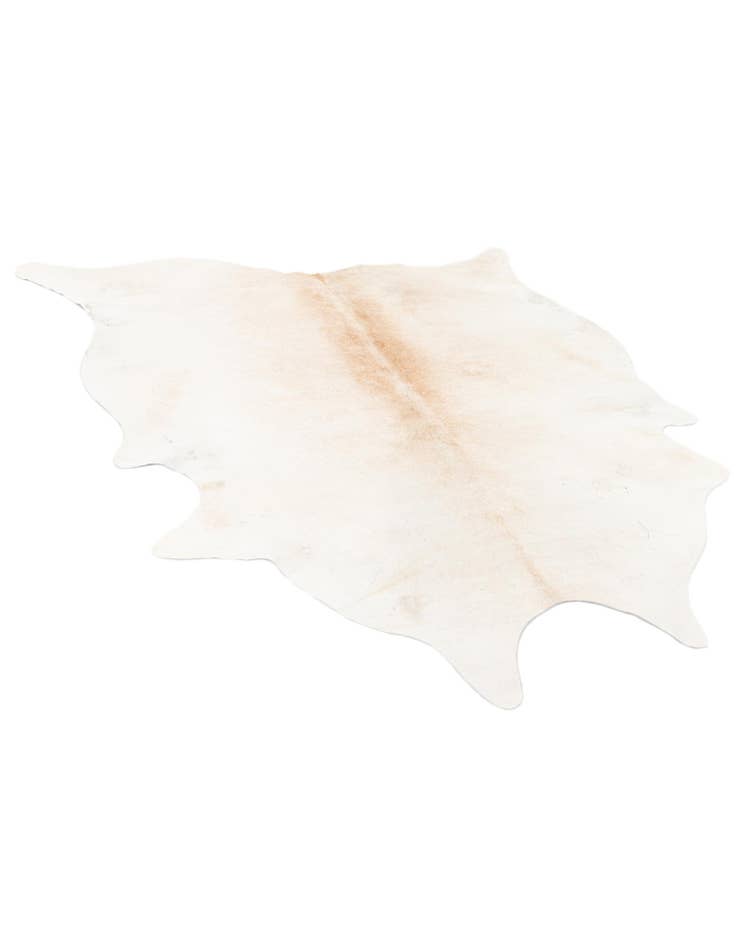 Detail image of 5' 11 x 6' 5 Cowhide Leather Square Rug