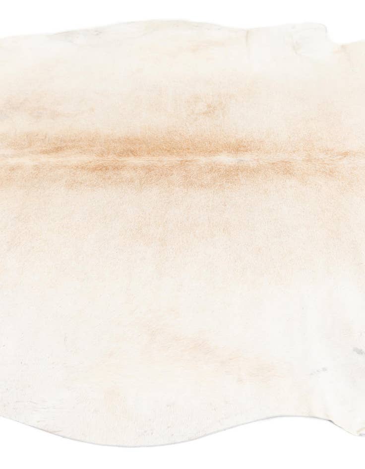 Detail image of 5' 11 x 6' 5 Cowhide Leather Square Rug