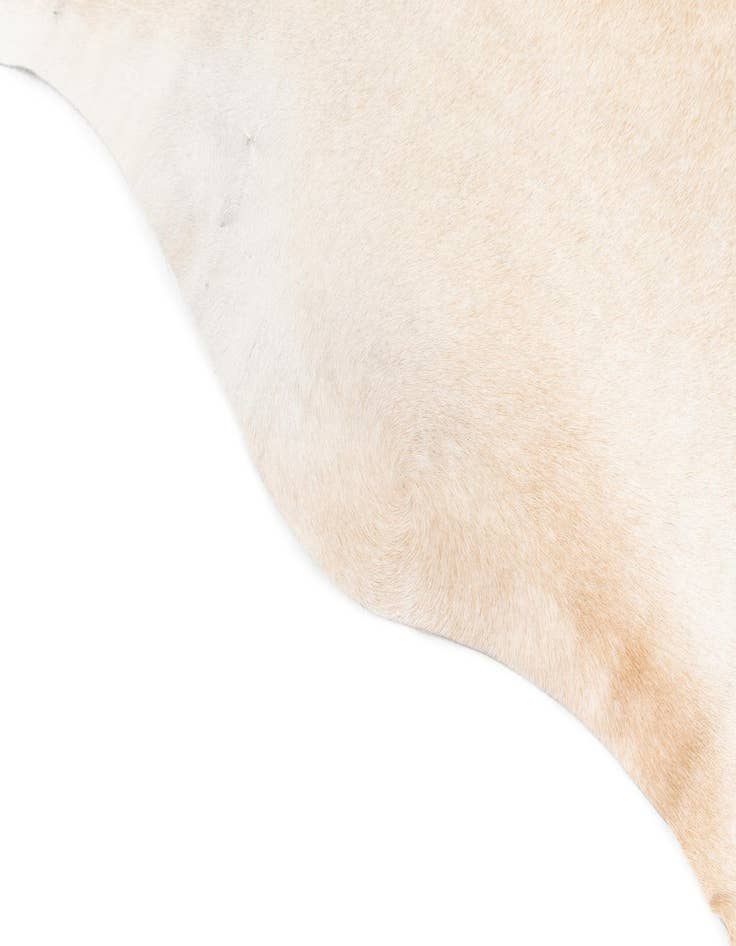 Detail image of 5' 4 x 5' 11 Cowhide Leather Square Rug