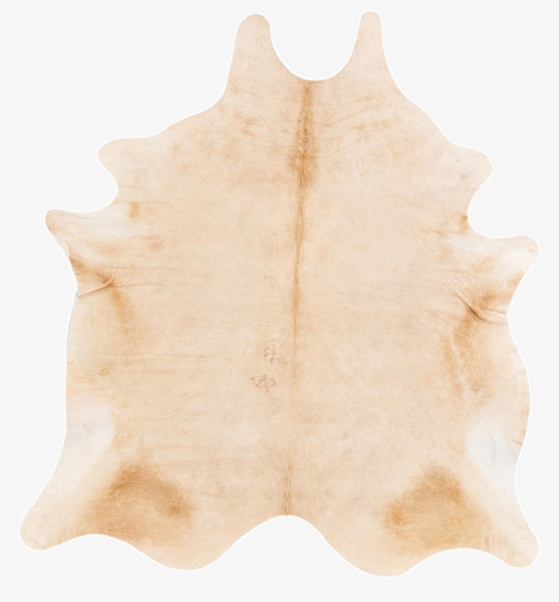6' 2 x 6' 8 Cowhide Leather Square Rug