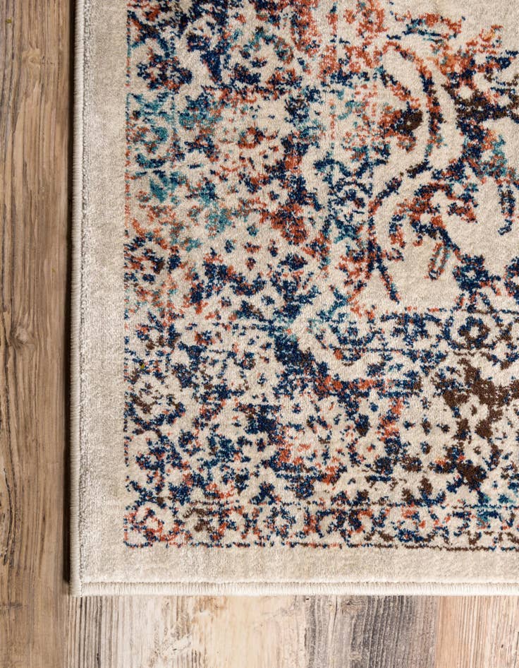 Detail image of 6' x 6' Dahlia Square Rug