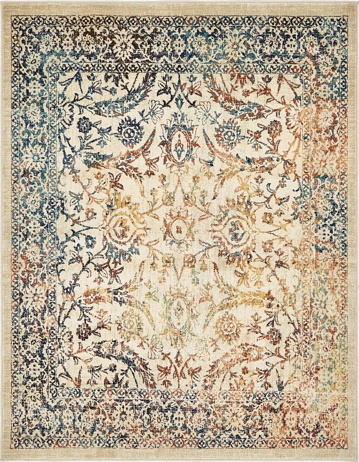 Detail image of 6' x 6' Dahlia Square Rug