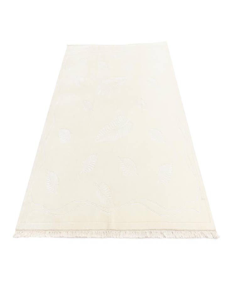 Detail image of 6' 11 x 7' 9  Hand Knotted Darya Wool Square Rug