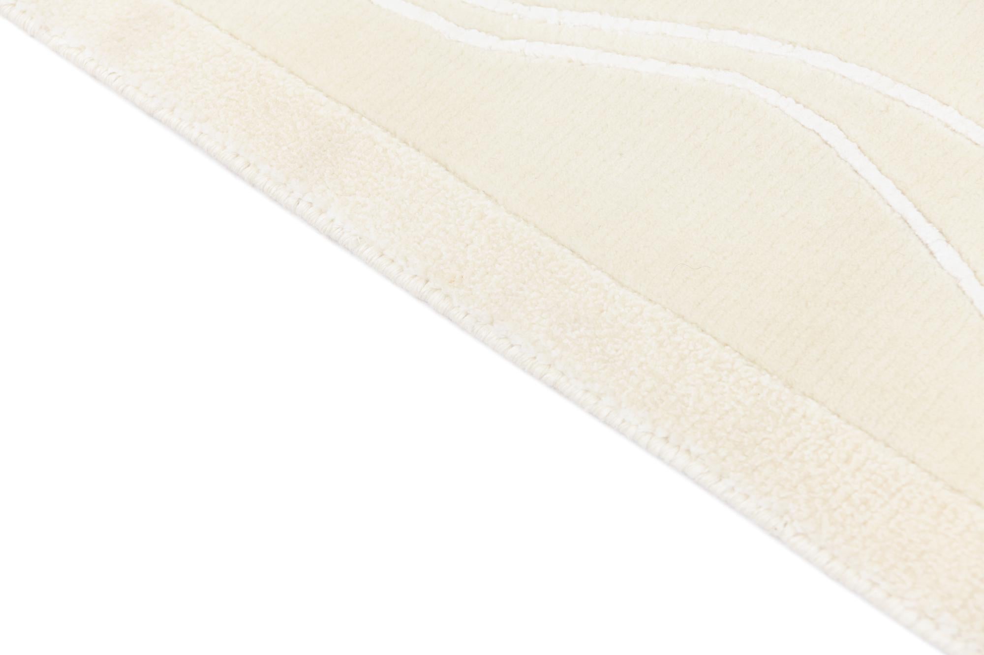 6' 11 x 7' 9 Hand Knotted Darya Wool Square Rug